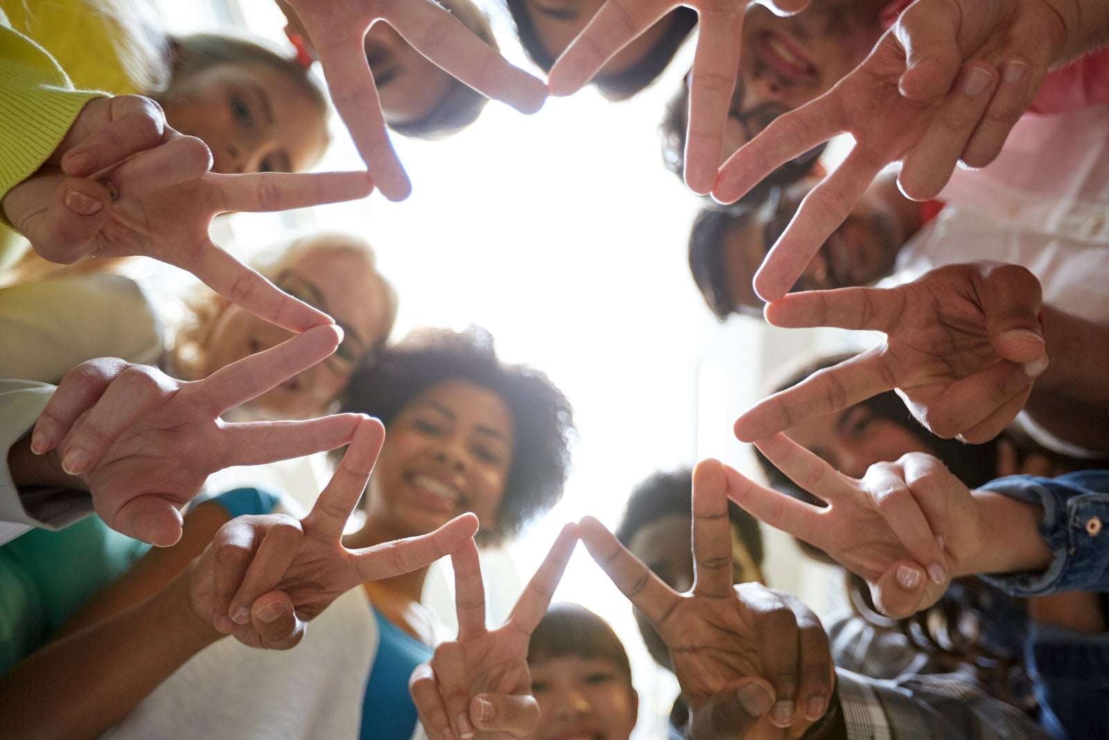 education friendship gesture