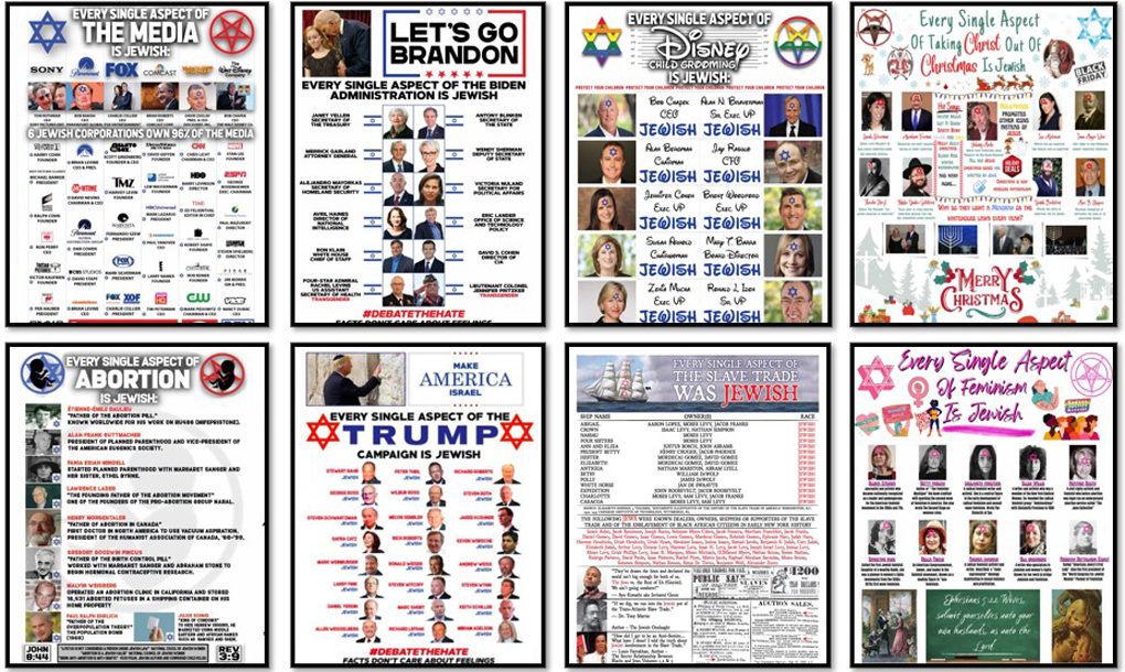 Sampling of fliers distributed by GDL in 2022