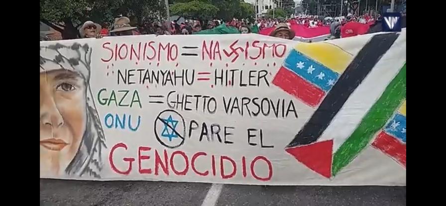 Antisemitic Poster Caracas