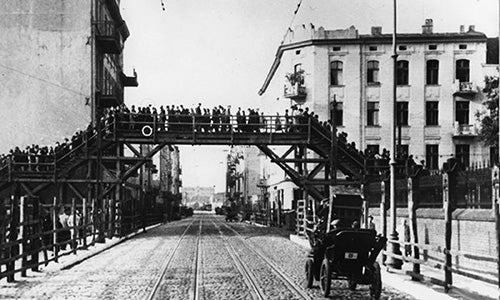 Lodz Ghetto Bridge