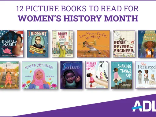 Selection of books about Women's History Month