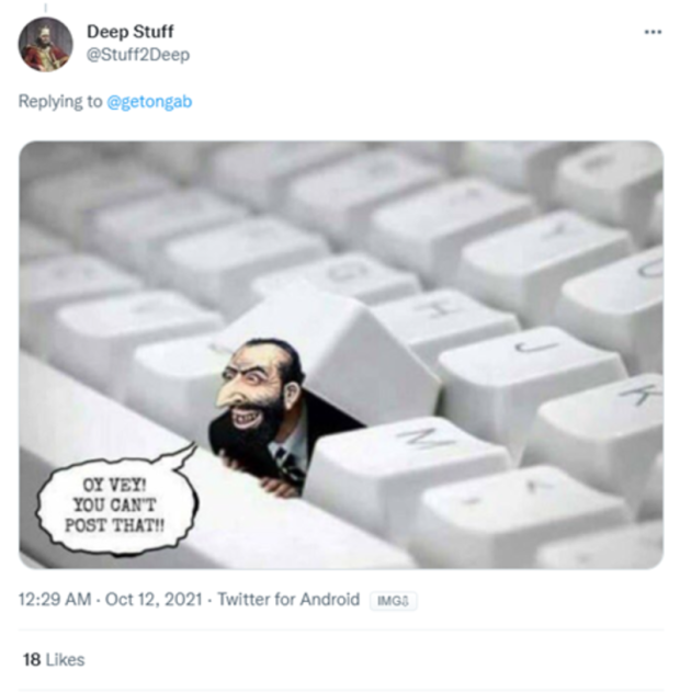 Gab's extremism