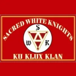 Sacred White Knights of the Ku Klux Klan (SWK) emblem