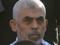 Hamas Gaza bureau chief Yahya Sinwar on October 1, 2022